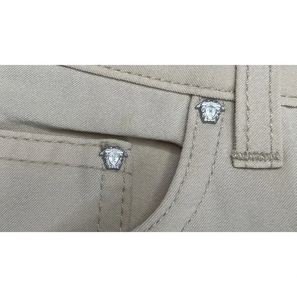 Versace Jeans Couture Ittierre Vintage Men's 5 Pocket Casual Pants Size 28x33 - Picture 5 of 16